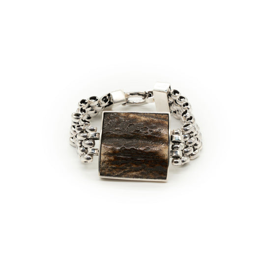 La Différence Bone Square Bracelet