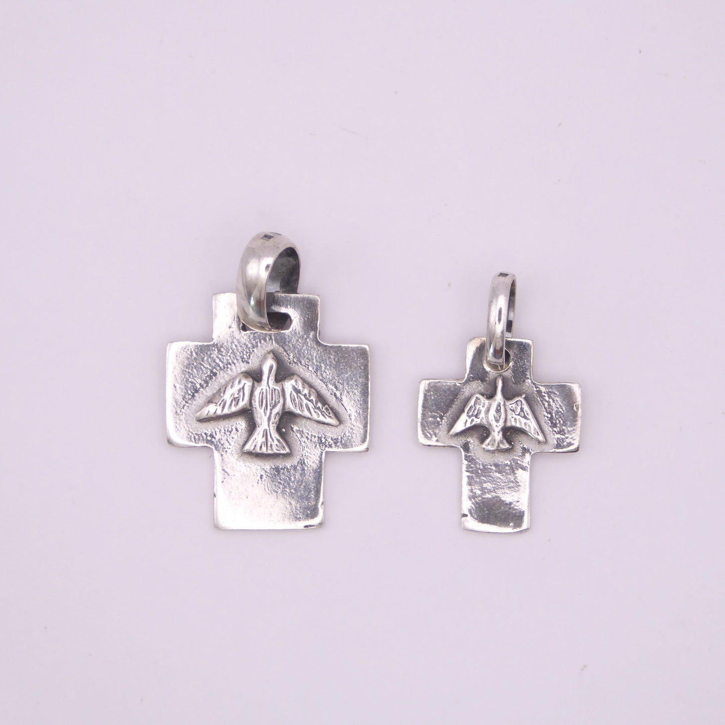 Mini Holy Spirit Cross Pendant