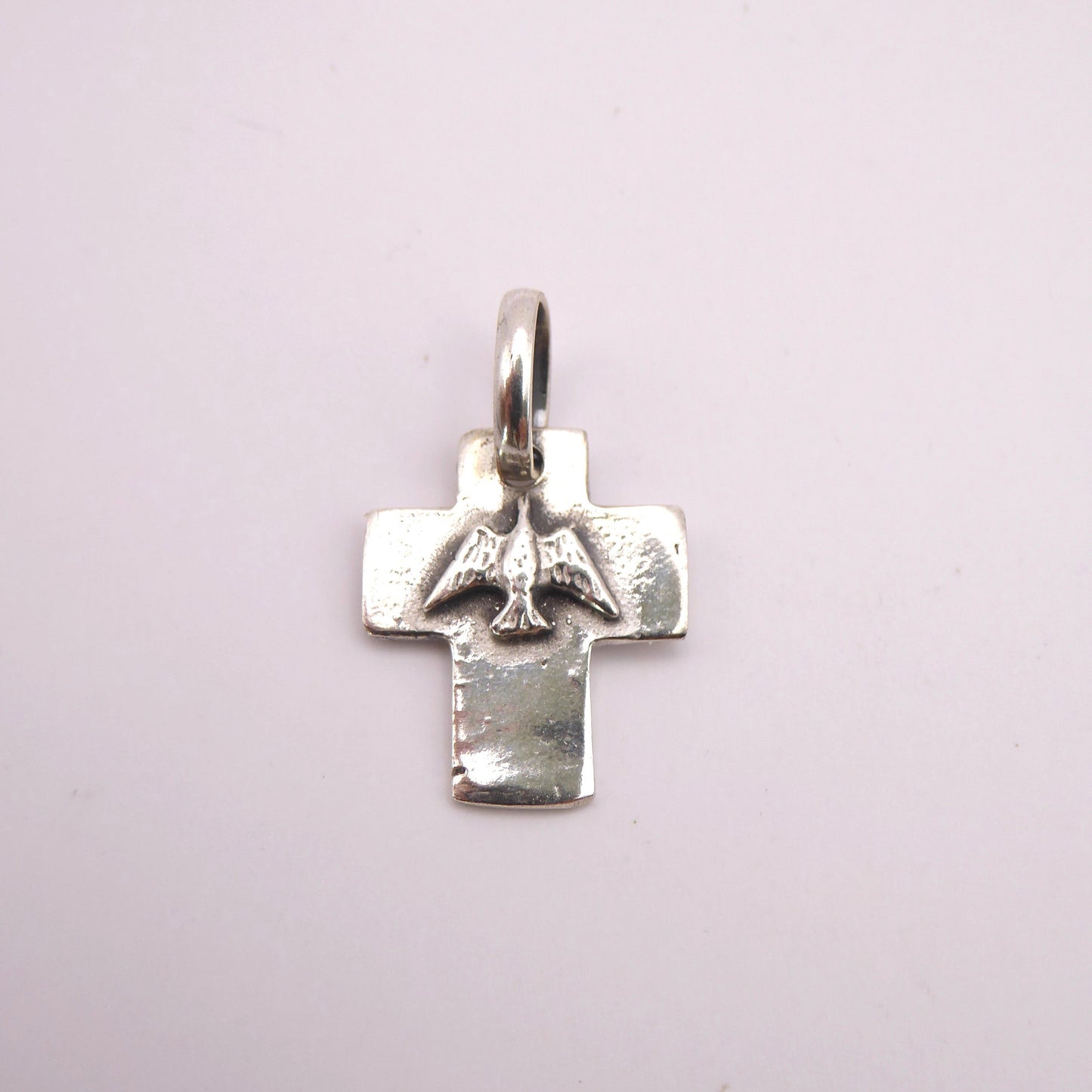 Mini Holy Spirit Cross Pendant