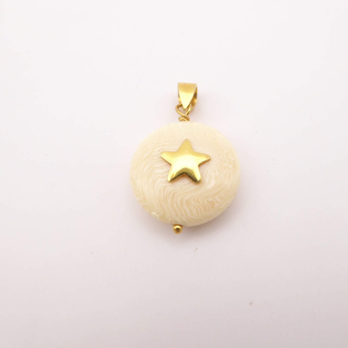Mini Ivory Star Pendant