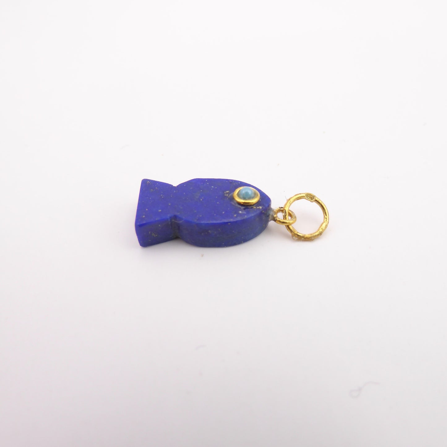 Little Blue Fish  Charm